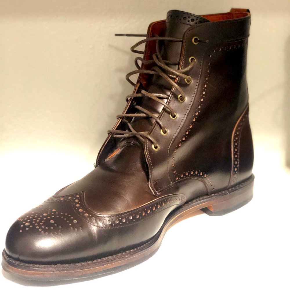 🥾- Allen Edmonds Dalton Wingtip Boots 🥾